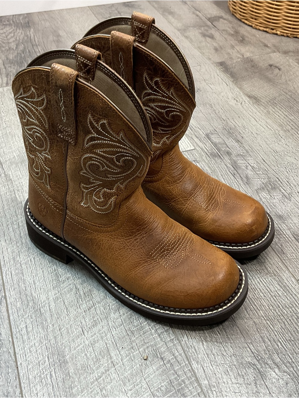 Ariat Fatbaby Heritage Mazy Western Boot Womens Size 9B